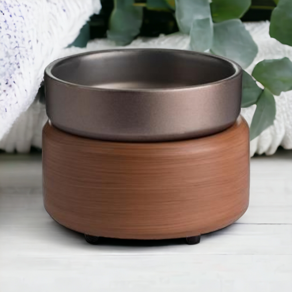 Pewter Walnut 2 in 1 Classic Warmer